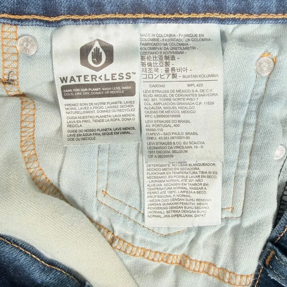 Levis 514 Premium Straight Fit Jeans Stretch Jeans Color‎ Blue 34x30 (34x28.5)